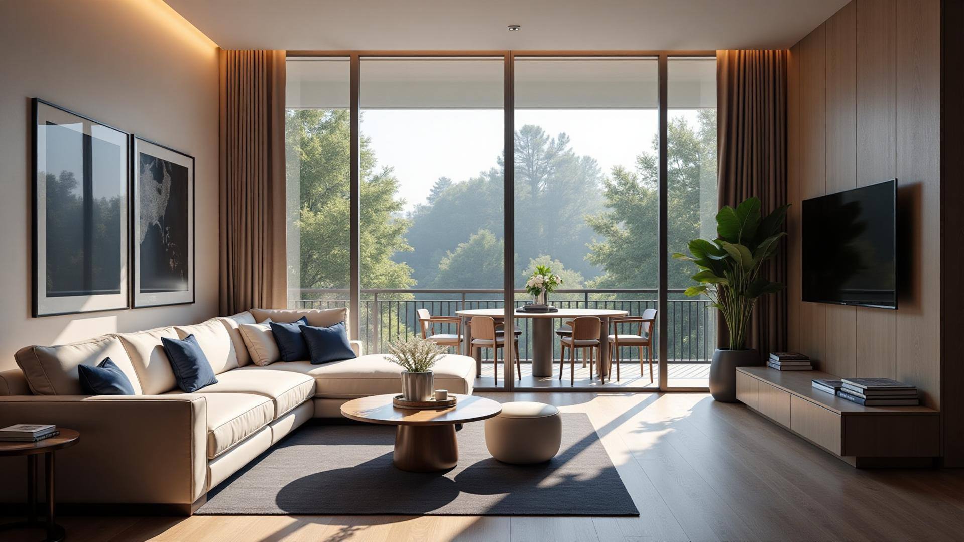 Luxury apartment interior